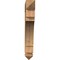 Ekena Millwork Merced Arts & Crafts Rough Sawn Bracket, Western Red Cedar, 4"W x 28"D x 28"H BKT04X28X28MRC03RWR - alternate 3